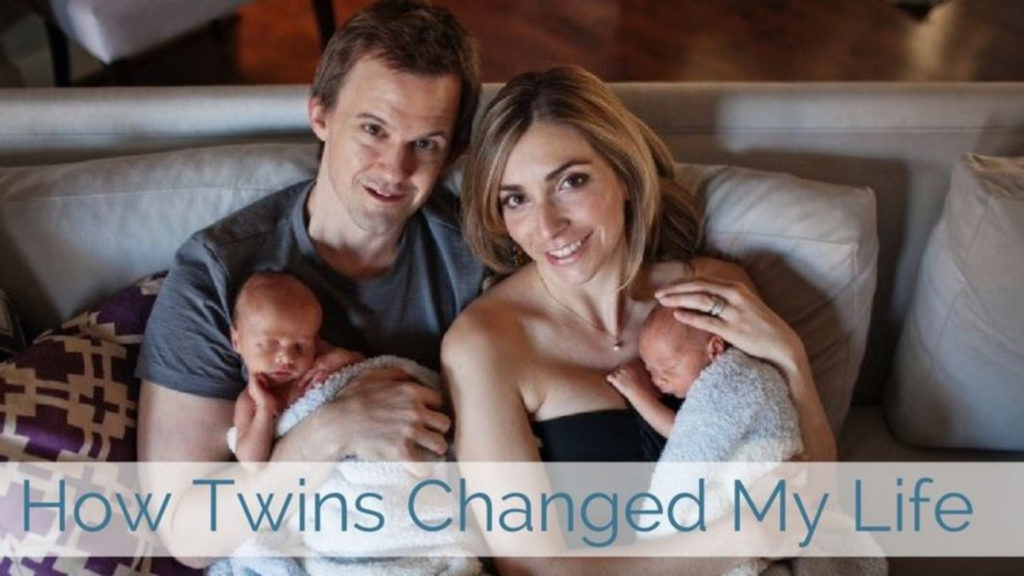 hamptom richards, his wife, and their twin boys