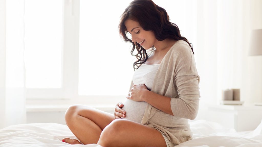 Pregnant woman.